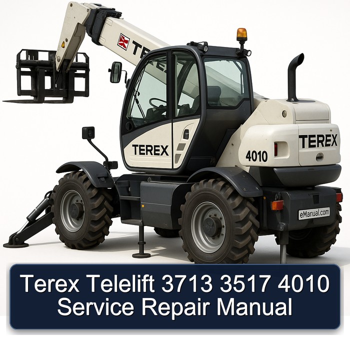 Manual de Servicio y Reparación Terex Telelift 3713 3517 4010