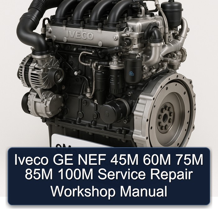 Iveco Ge Nef 45M 60M 75M 85M 100M Workshop Service Repair Manual PDF Download