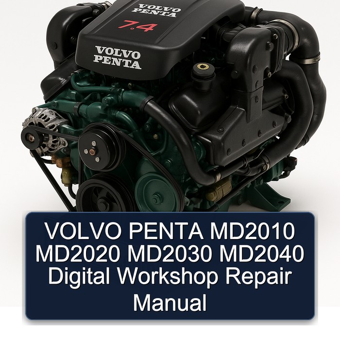 VOLVO PENTA MD2010 MD2020 MD2030 MD2040 Digital Workshop Repair Manual