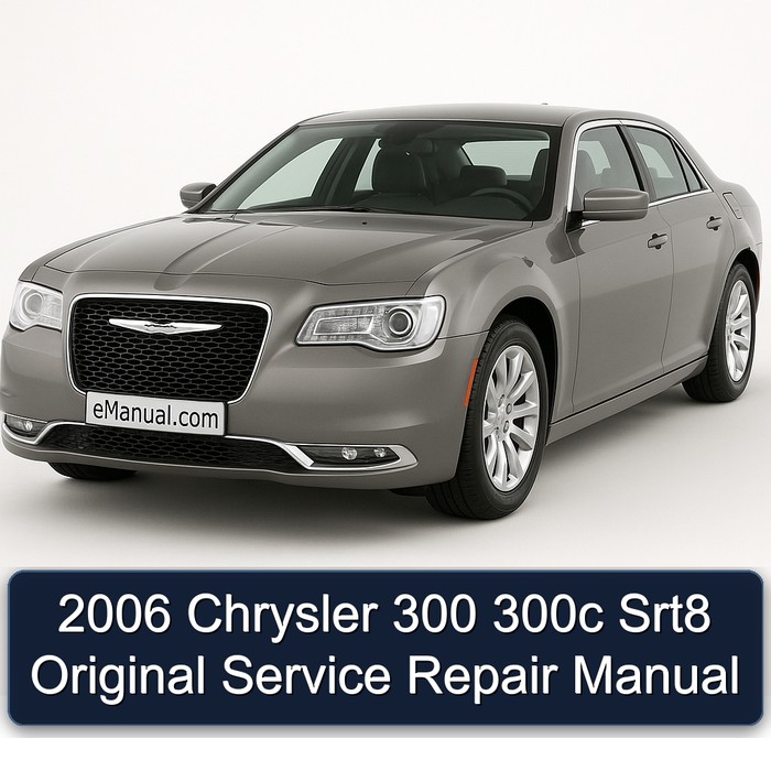 2006 Chrysler 300 300c Srt8 Original Service Repair Manual