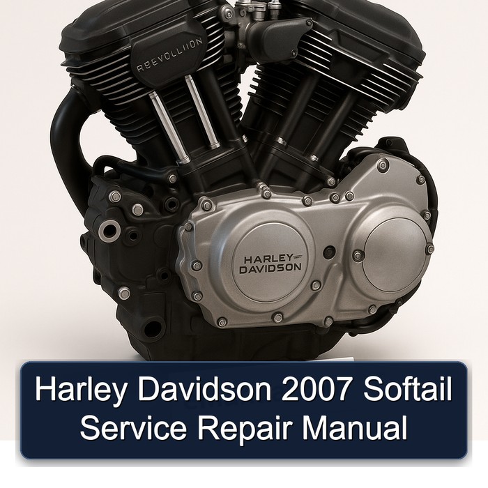 Harley Davidson 2007 Softail Service Repair Manual 