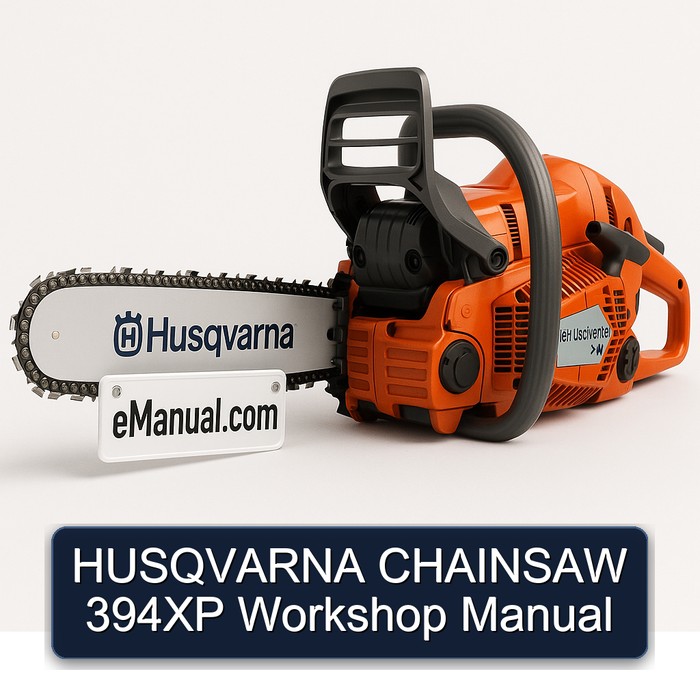 HUSQVARNA CHAINSAW 394XP Workshop Manual