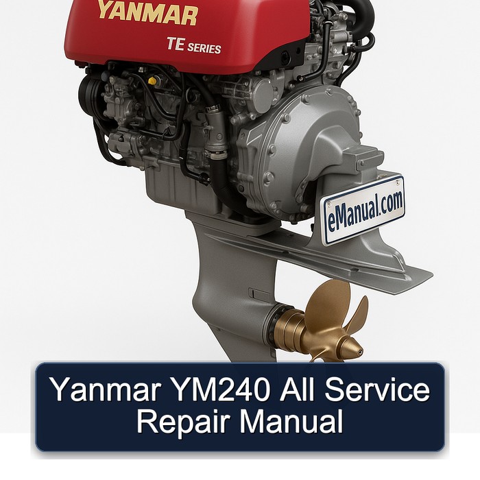 Yanmar YM240 All Service Repair Manual 