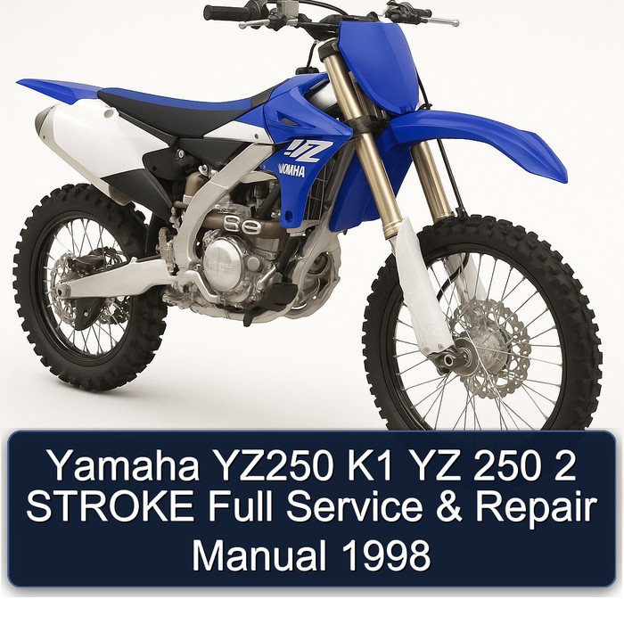 Yamaha YZ250 K1 YZ 250 2 Stroke Workshop Service Repair Manual PDF Download