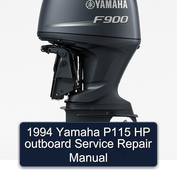 1994 Yamaha P115 HP outboard Service Repair Manual 