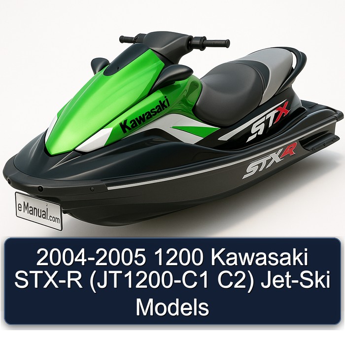 2004-2005 1200 Kawasaki STX-R (JT1200-C1 C2) Jet-Ski Models