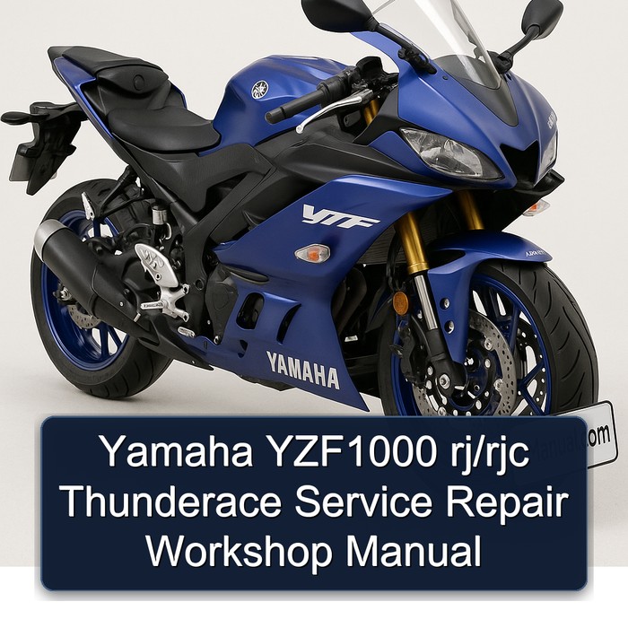 Yamaha YZF1000 rj/rjc Thunderace Service Repair Workshop Manual
