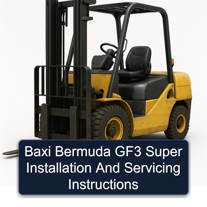Baxi Bermuda GF3 Super Installation and Servicing Instructions PDF Download