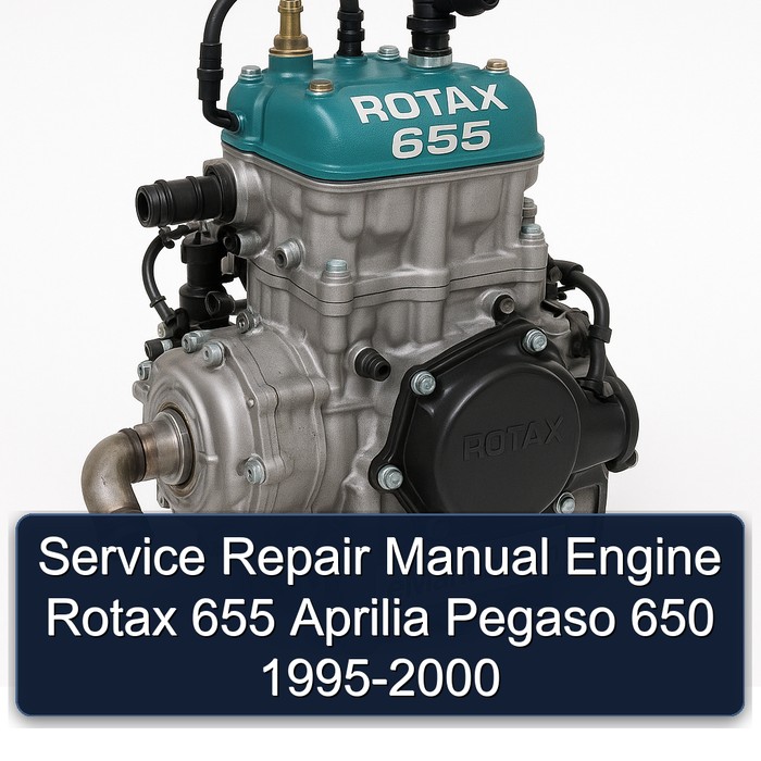 Manual de servicio y reparación Engine Rotax 655 Aprilia Pegaso 650 1995-2000