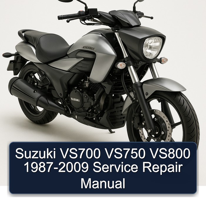 Suzuki VS700 VS750 VS800 1987-2009 Manual de servicio y reparación