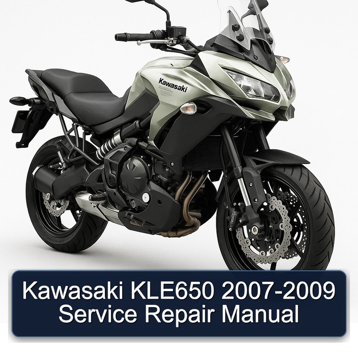 Kawasaki KLE650 2007-2009 Manual de servicio y reparación