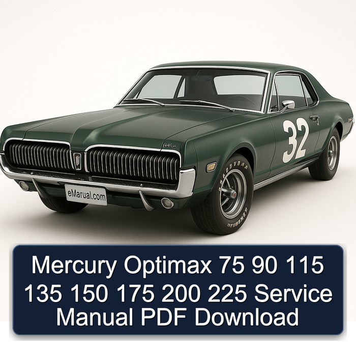 Mercury Optimax 75 90 115 135 150 175 200 225 Service Manual PDF Download