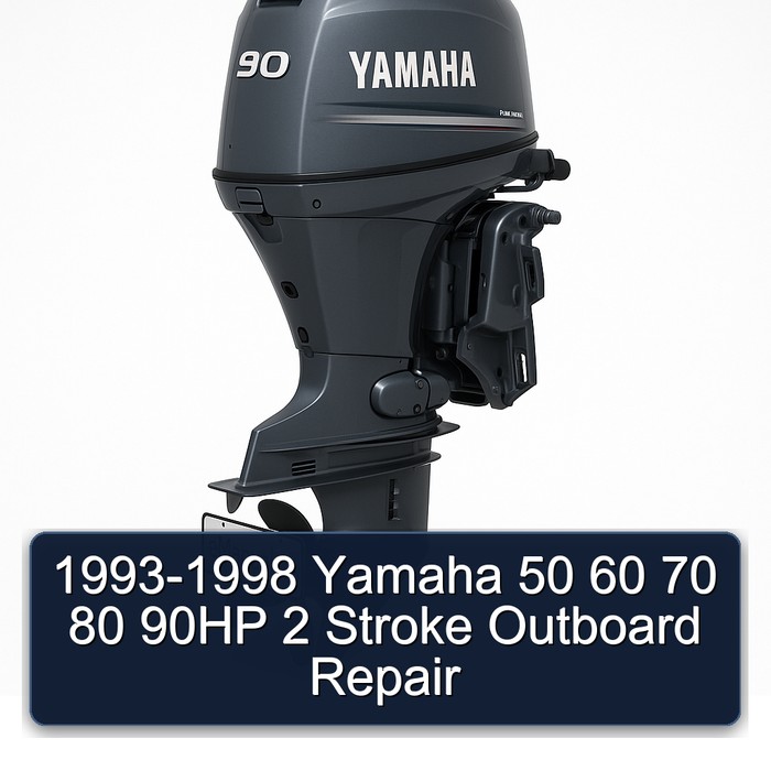 1997 Yamaha 50 60 70 80 90HP 2 Stroke Outboard Repair PDF Download