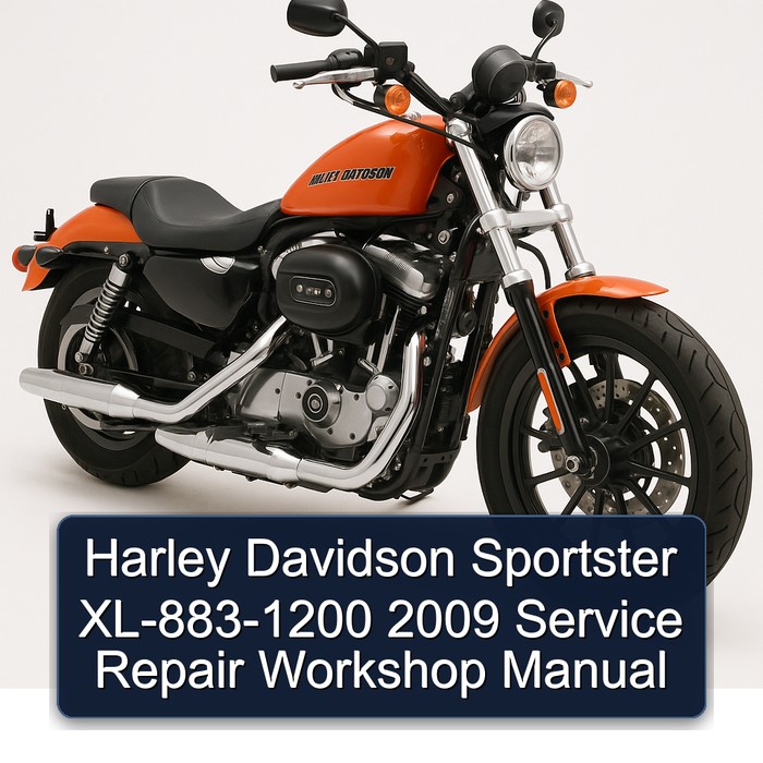 Harley Davidson Sportster XL-883-1200 2009 Service Repair Workshop Manual