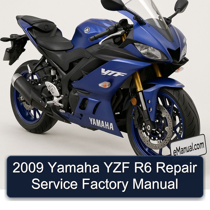 2009 Yamaha YZF R6 Repair Service Factory Manual