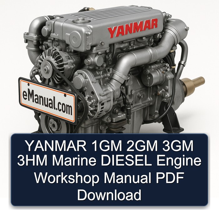 YANMAR 1GM 2GM 3GM 3HM Marine DIESEL Engine Workshop Manual PDF Download