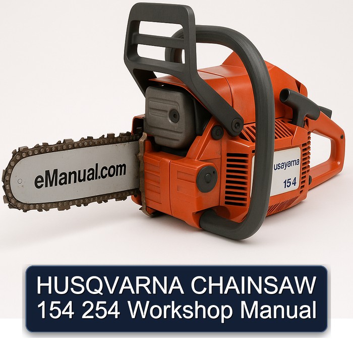 HUSQVARNA CHAINSAW 154 254 Workshop Manual 