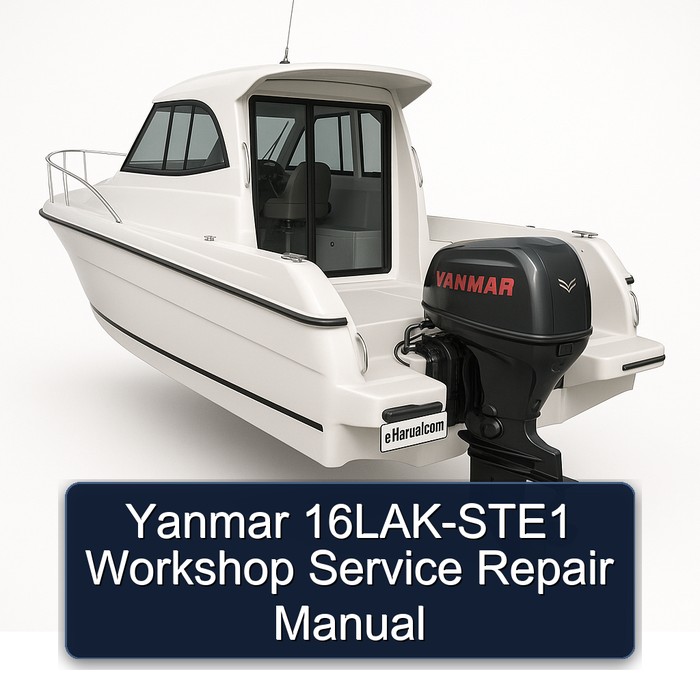 Yanmar 16LAK-STE1 Workshop Service Repair Manual 