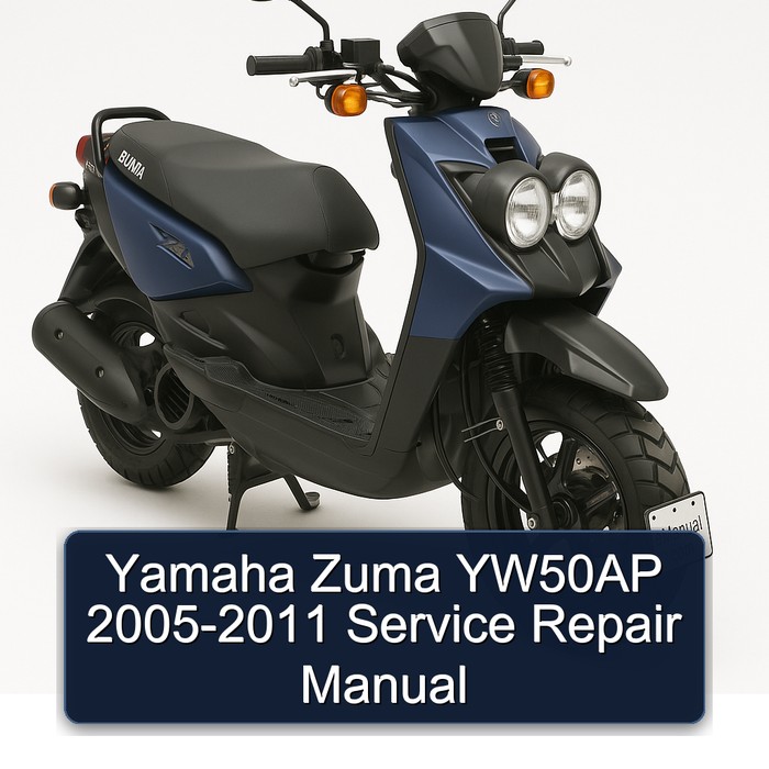Yamaha Zuma YW50AP 2005-2011 Service Repair Manual 