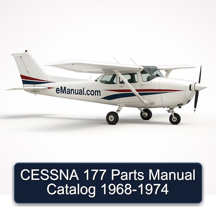 CESSNA 177 Parts Manual Catalog 1968-1974