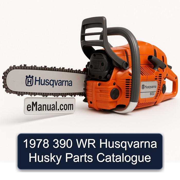 1978 390 WR Husqvarna Husky Parts Catalogue