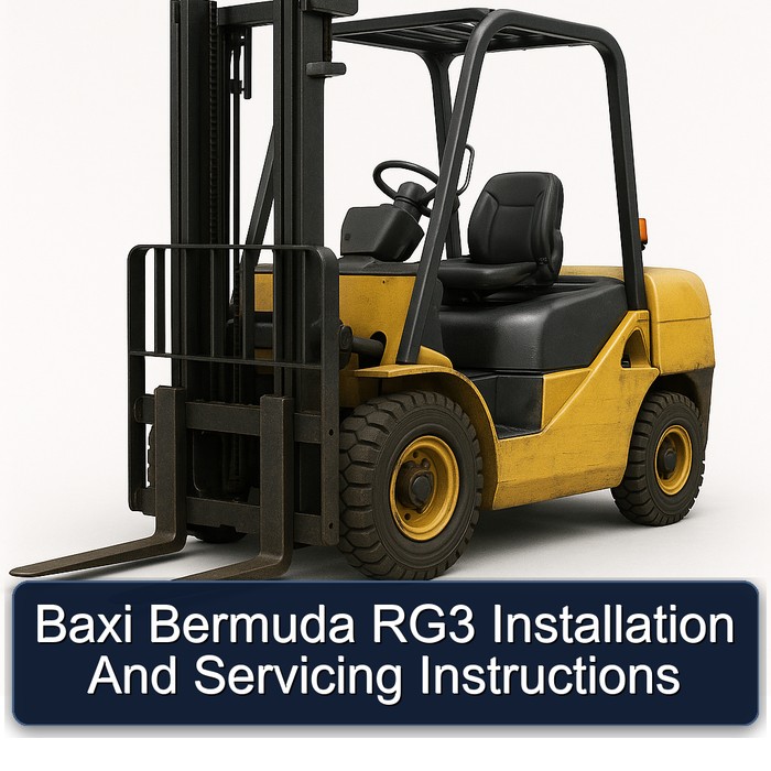 Baxi Bermuda RG3 Installation And Servicing Instructions