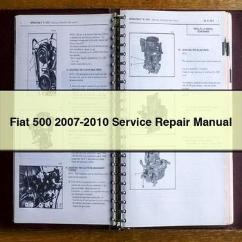 2007 Fiat 500 Workshop Service Repair Manual PDF Download