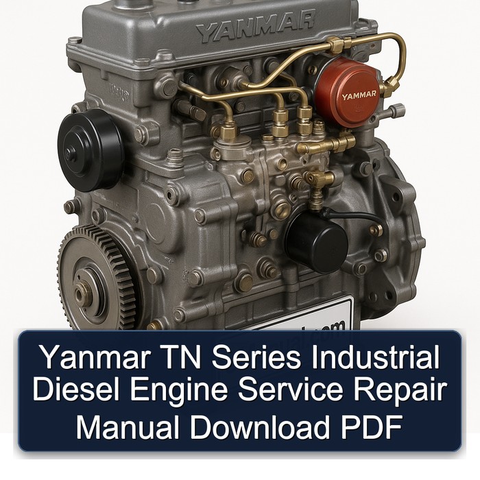 Manual de Reparación y Servicio del Motor Diesel Industrial Yanmar Serie TN - PDF