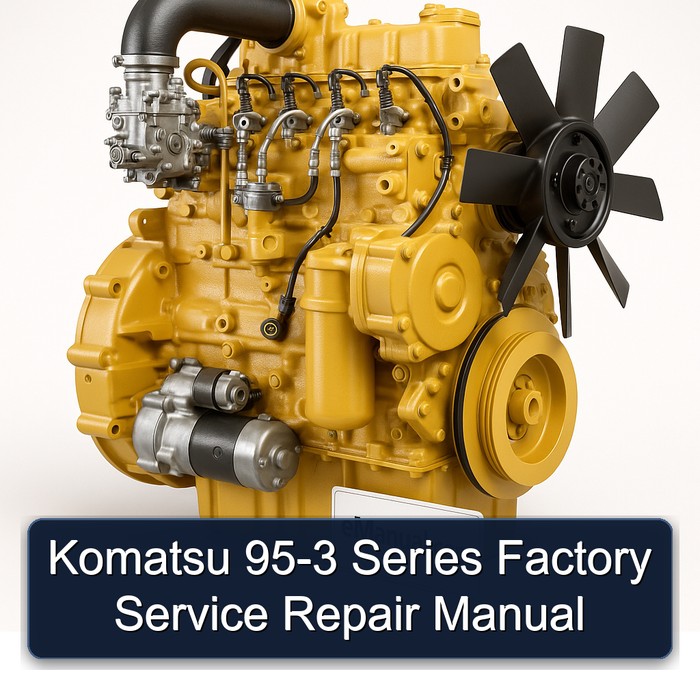 Komatsu 95-3 Series Factory Service Repair Manual 