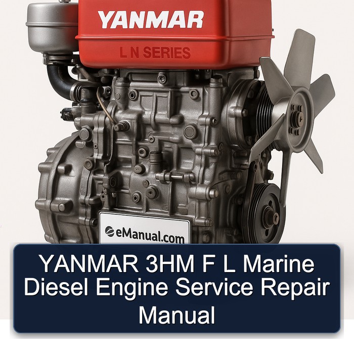 Manual de Reparación y Servicio del Motor Diésel Marino YANMAR 3HM F L