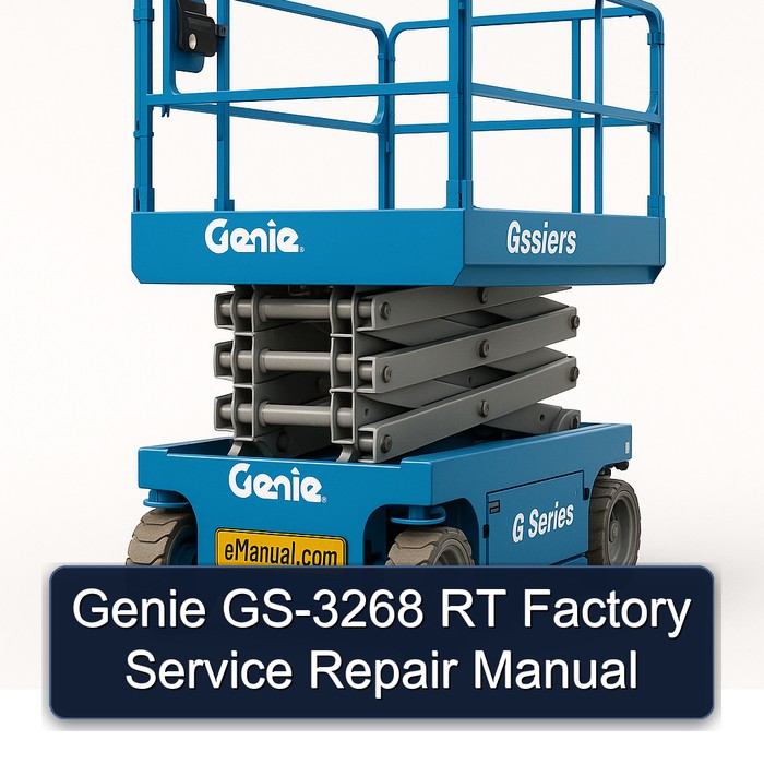 Genie GS-3268 RT Factory Service Repair Manual
