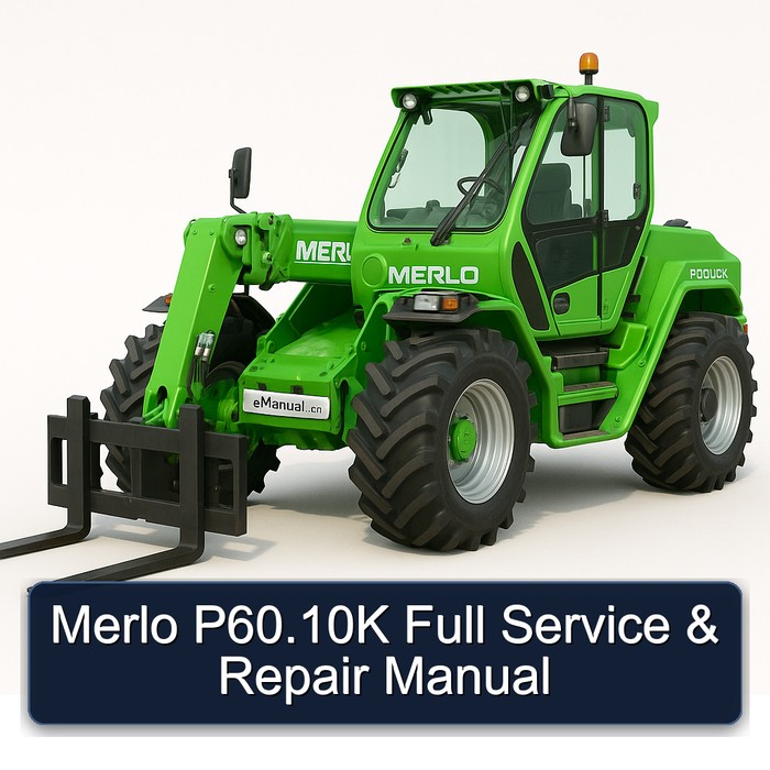 Merlo P60.10K Full Service & Repair Manual 