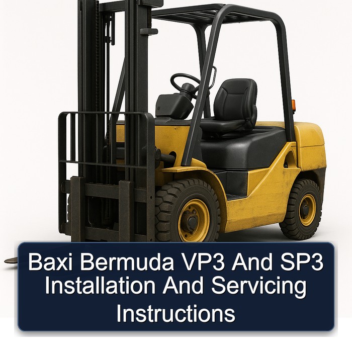 Baxi Bermuda VP3 And SP3 Installation And Servicing Instructions
