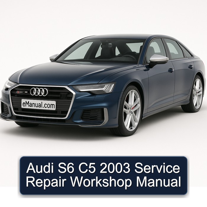 Audi S6 C5 2003 Service Repair Workshop Manual