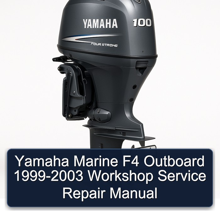 2002 Yamaha Marine F4 Outboard Workshop Service Repair Manual PDF Download