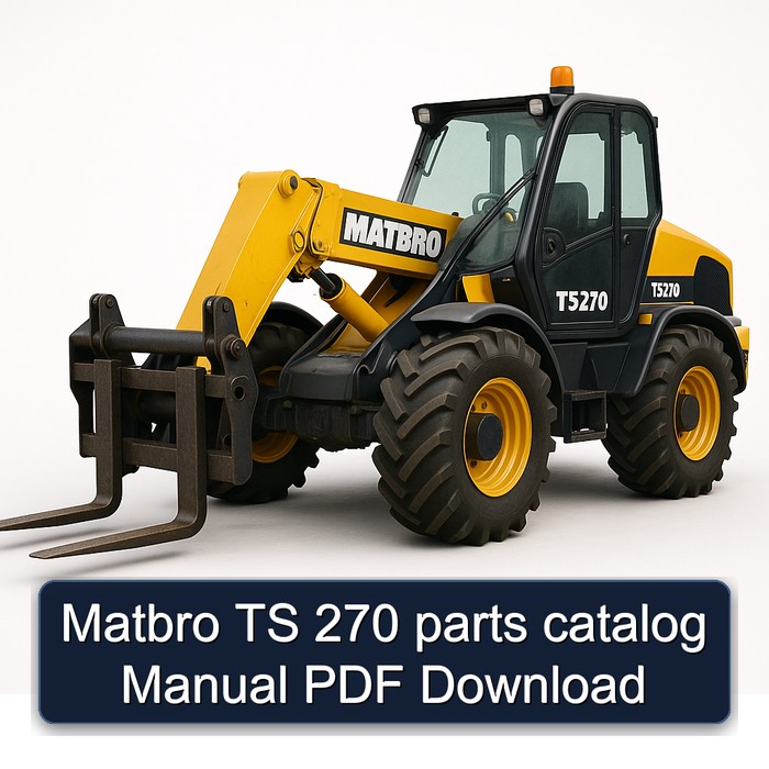 Matbro TS 270 parts catalog Manual PDF Download