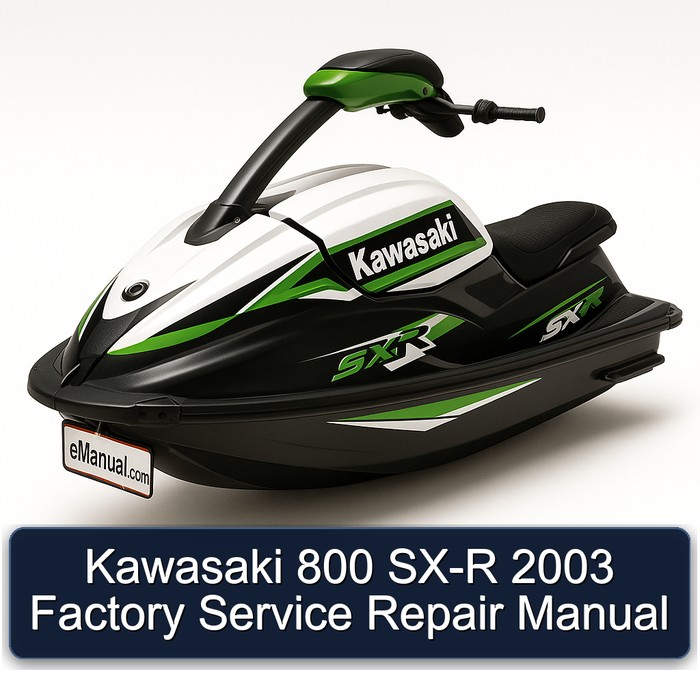 Kawasaki 800 SX-R 2003 Factory Service Repair Manual