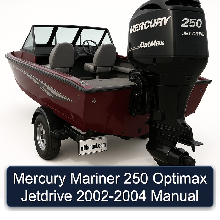 Mercury Mariner 250 Optimax Jetdrive 2002-2004 Manual