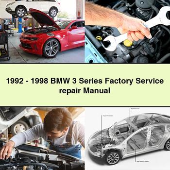1992-1998 BMW 3 Series Factory Manual de servicio y reparación