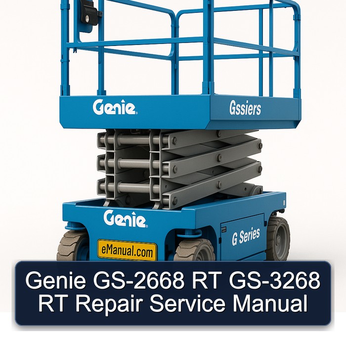 Manual de Reparación Genie GS-2668 RT y GS-3268 RT