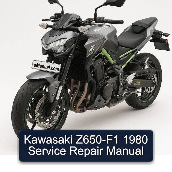 Kawasaki Z650-F1 1980 Service Repair Manual
