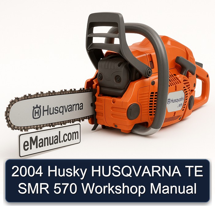 2004 Husky HUSQVARNA TE SMR 570 Workshop Manual