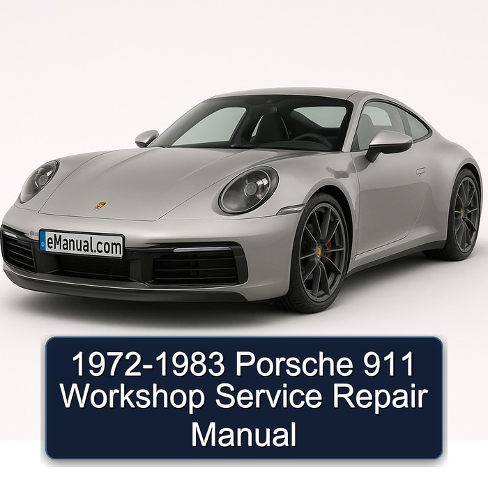 1972-1983 Porsche 911 Workshop Manual de servicio y reparación