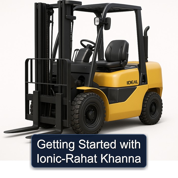 Getting Started with Ionic-Rahat Khanna