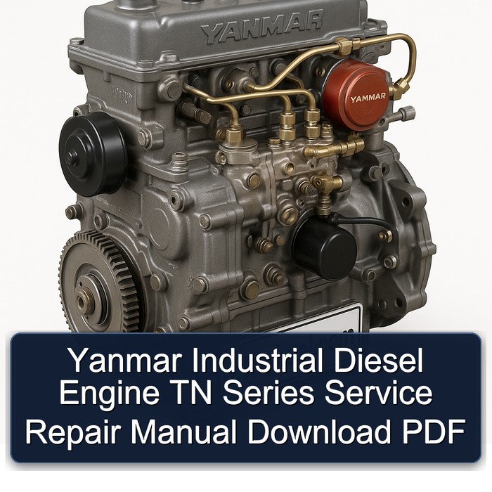 Manual de Reparación y Servicio del Motor Diesel Industrial Yanmar Serie TN (PDF)