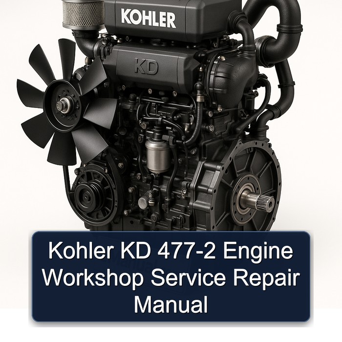 Kohler KD 477-2 Motor Werkstatt-Reparaturhandbuch