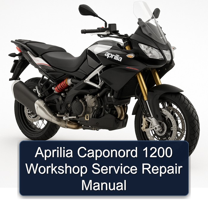 Aprilia Caponord 1200 Workshop Manual de servicio y reparación