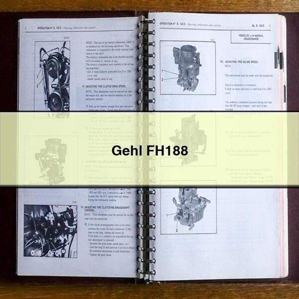 Gehl FH188 PDF Download