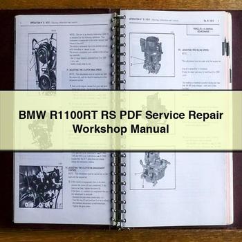 BMW R1100RT RS Workshop Service Repair Manual PDF Download