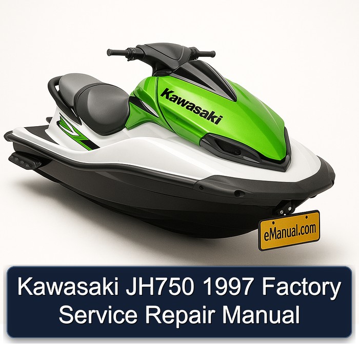 Kawasaki JH750 1997 Factory Manual de servicio y reparación